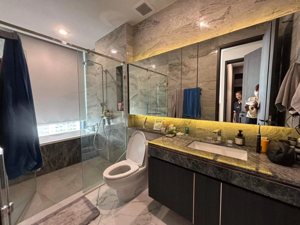 Condo for rent, LAVIQ Sukhumvit 57, ready to move in, lots of usable space, but fully furnished, ready to move in. Come reserve now, don't miss out!