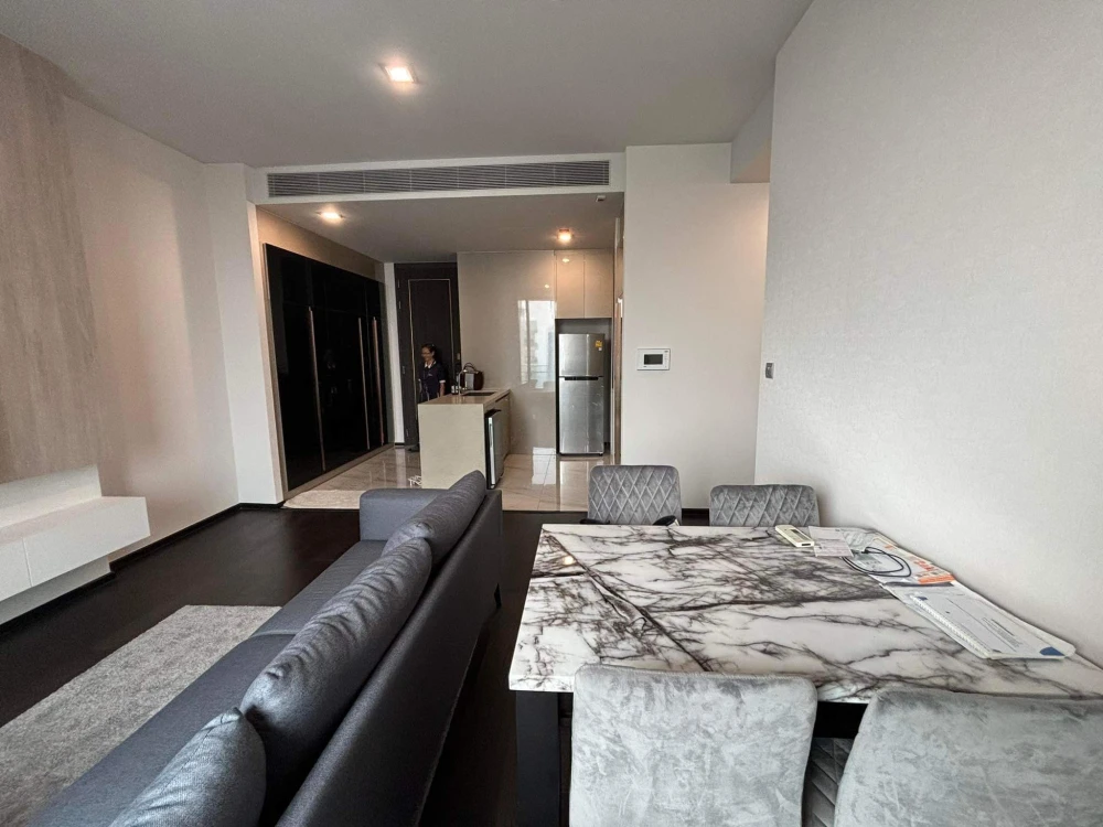 Condo for rent, LAVIQ Sukhumvit 57, ready to move in, lots of usable space, but fully furnished, ready to move in. Come reserve now, don't miss out!