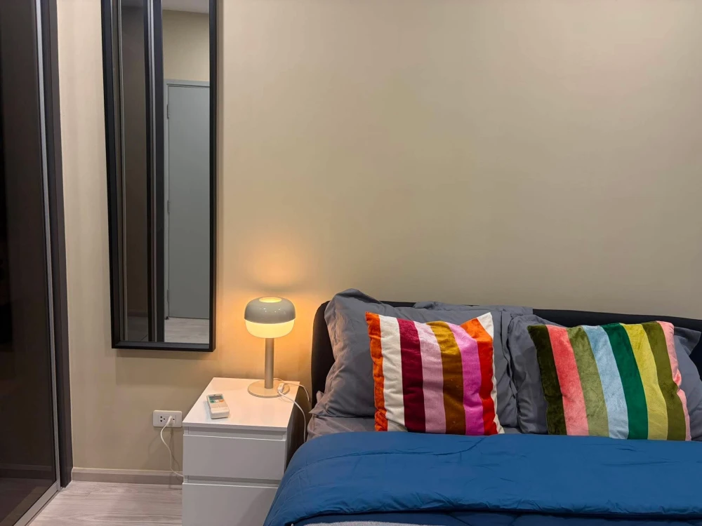 Condo for rent, Ideo Mobi Sukhumvit Eastgate, nice room on the 20th floor with golf course view. Convenient and complete amenities. Move in soon!