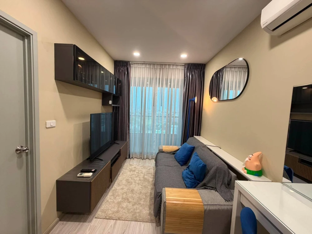 Condo for rent, Ideo Mobi Sukhumvit Eastgate, nice room on the 20th floor with golf course view. Convenient and complete amenities. Move in soon!