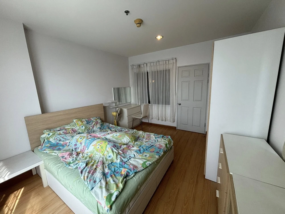 Condo for rent Life @ Ratchada - Suthisan, ready to move in, 12th floor, beautiful view, complete in one place, you must hurry to reserve.