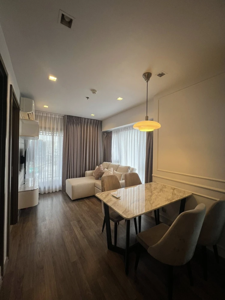 Condo for rent: Life Ladprao Valley, corner room, beautiful corner, very private, fully furnished and equipped with appliances, ready to move in.