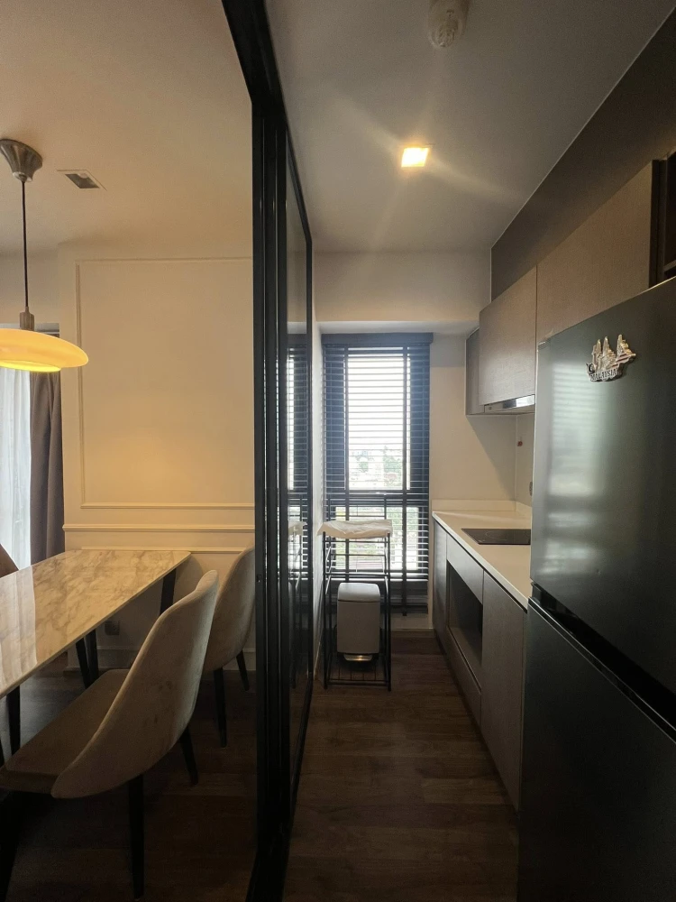 Condo for rent: Life Ladprao Valley, corner room, beautiful corner, very private, fully furnished and equipped with appliances, ready to move in.