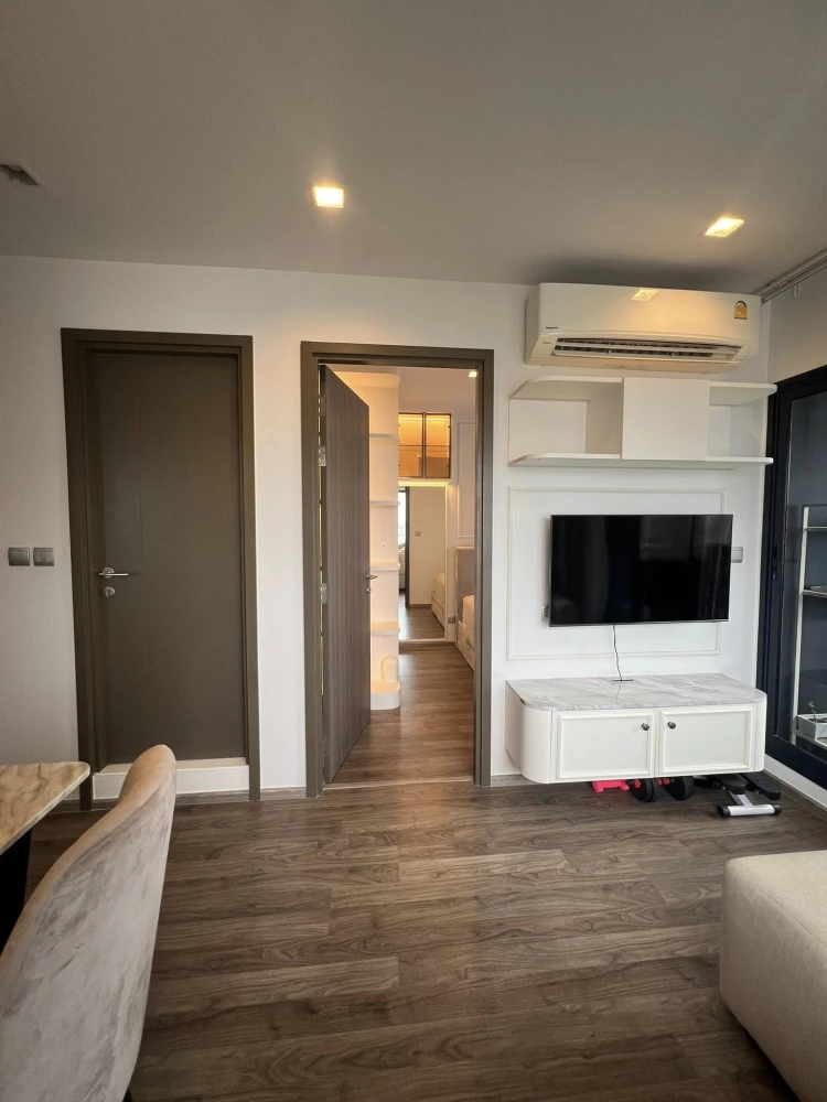 Condo for rent: Life Ladprao Valley, corner room, beautiful corner, very private, fully furnished and equipped with appliances, ready to move in.