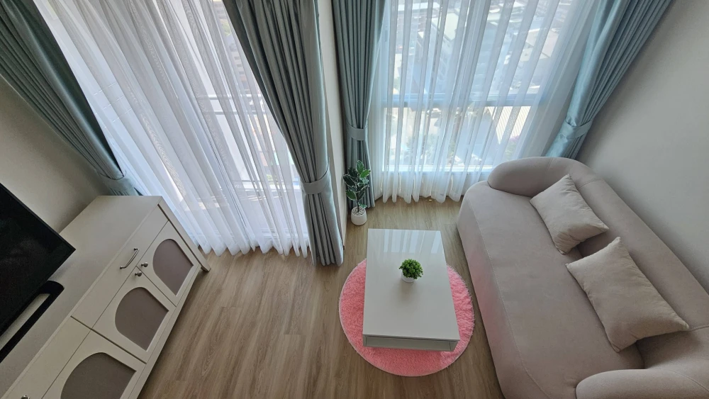 Condo for rent at Lumpini Ville Charan-Fai Chai. Ready to move in, fully furnished, great price. Book now, don't miss out!