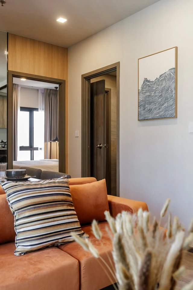 Condo for rent at Metris District Ladprao, 2 bedrooms, 1 bathroom, beautifully furnished, fully equipped. Book now, don't miss out!