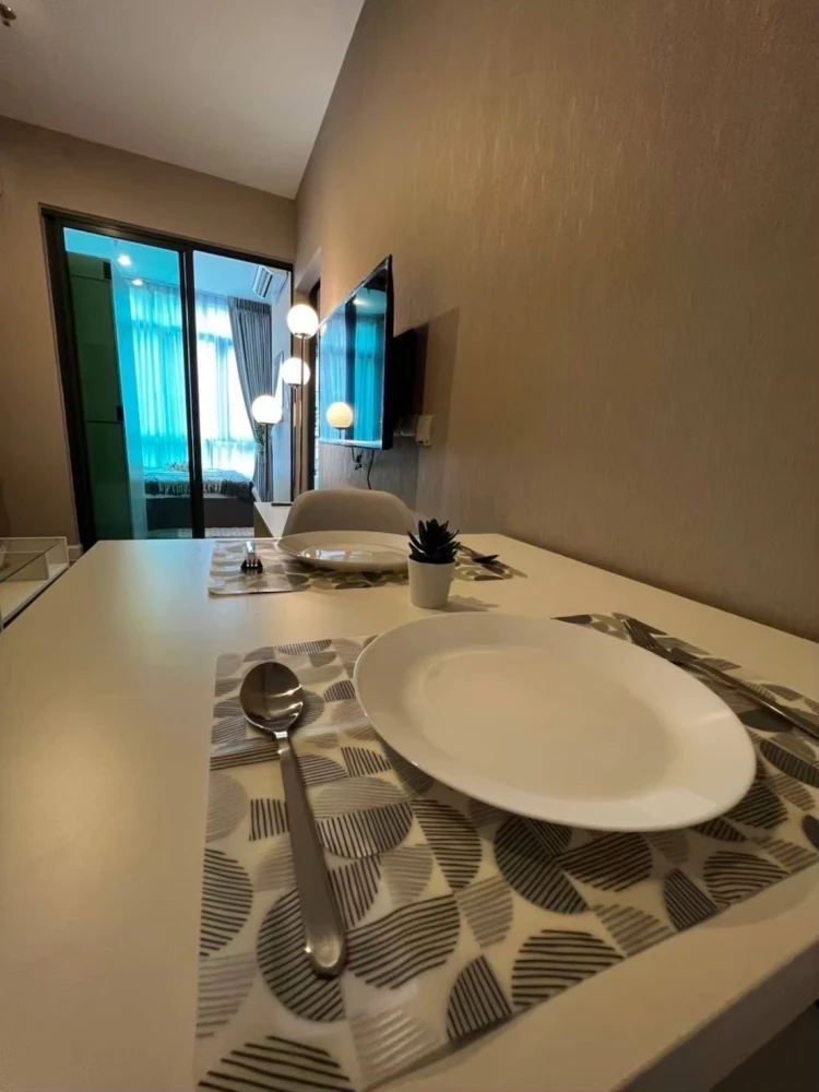 Condo for rent at Metro Sky Prachachuen. Fully furnished and ready to move in. Fully furnished and equipped with all electrical appliances. Hurry and