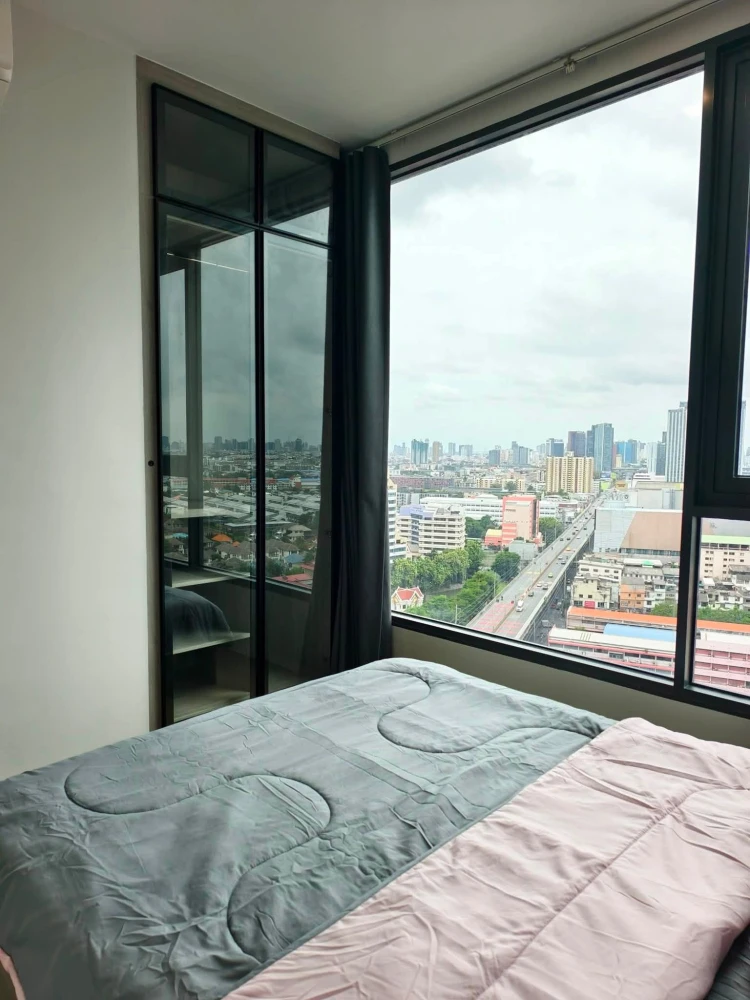 Condo for rent at Modiz Rhyme Ramkhamhaeng. Nice unit on the 19th floor with great views. Fully furnished. Move in soon!