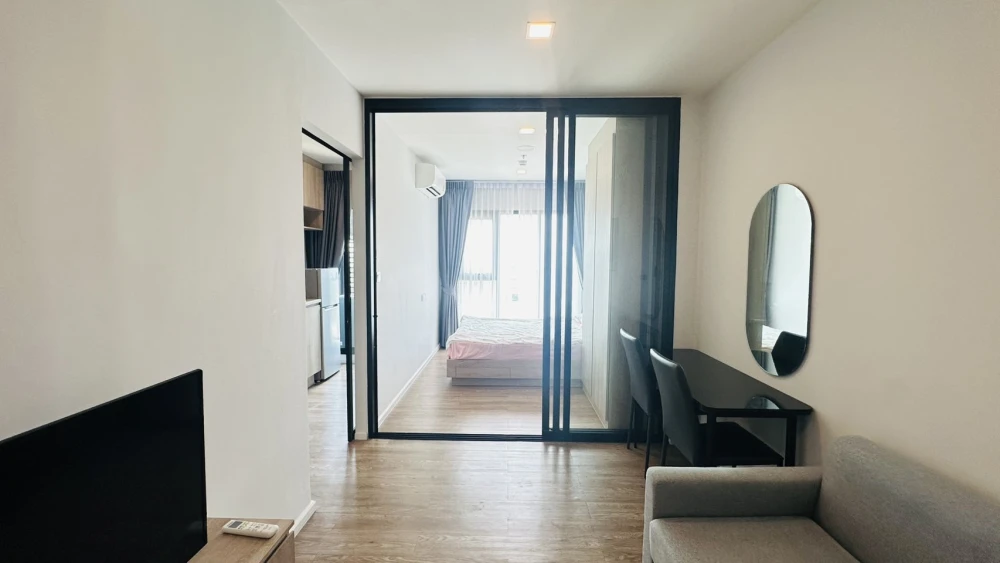 Condo for rent at Modiz Sukhumvit 50. Nice unit on the 12th floor with great views. Convenient and fully equipped. Don't miss out!