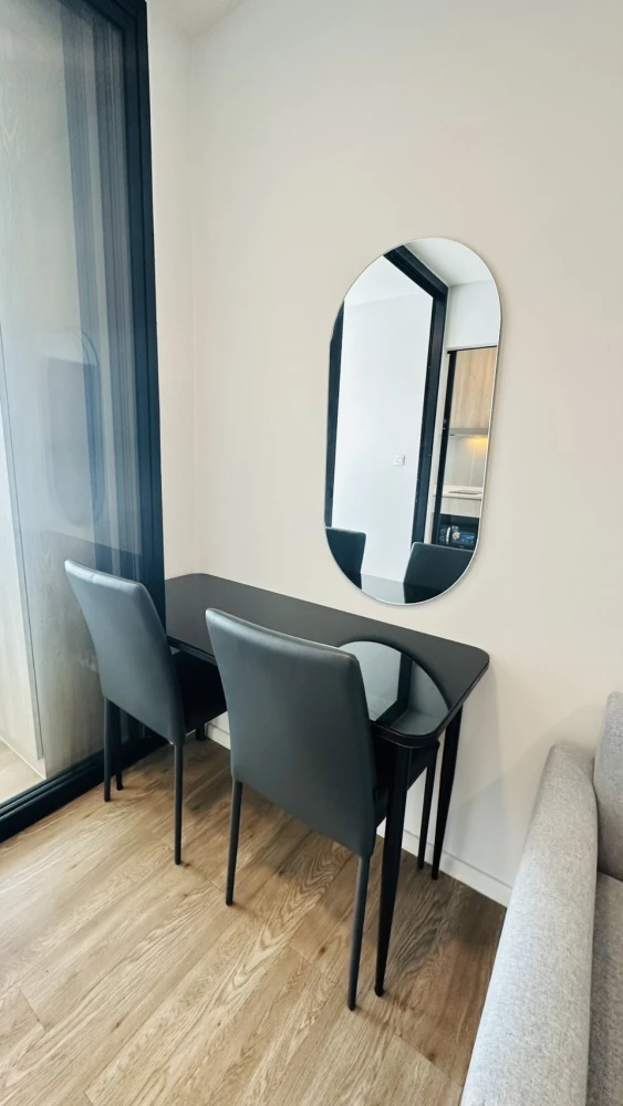 Condo for rent at Modiz Sukhumvit 50. Nice unit on the 12th floor with great views. Convenient and fully equipped. Don't miss out!