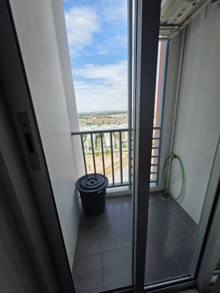 Condo for rent: Niche id @ Pakkret Station, ready to move in, 24th floor, Chao Phraya River view. Convenient and complete amenities. Book now!