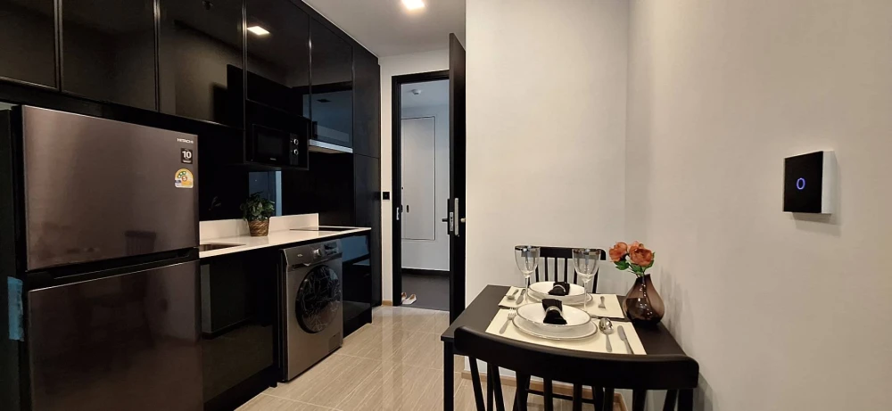 Condo for rent, Noble Around Ari, corner room with privacy, fully furnished, ready to move in. Don't miss it!