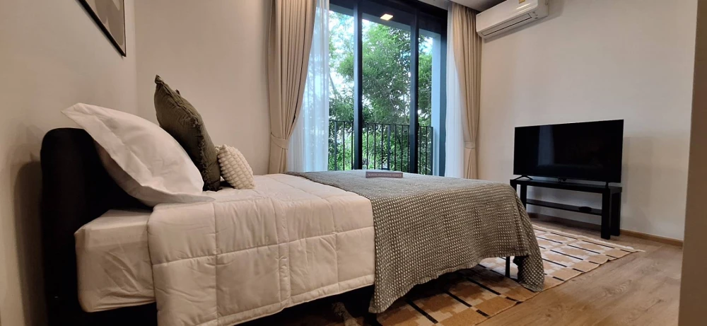 Condo for rent, Noble Around Ari, corner room with privacy, fully furnished, ready to move in. Don't miss it!