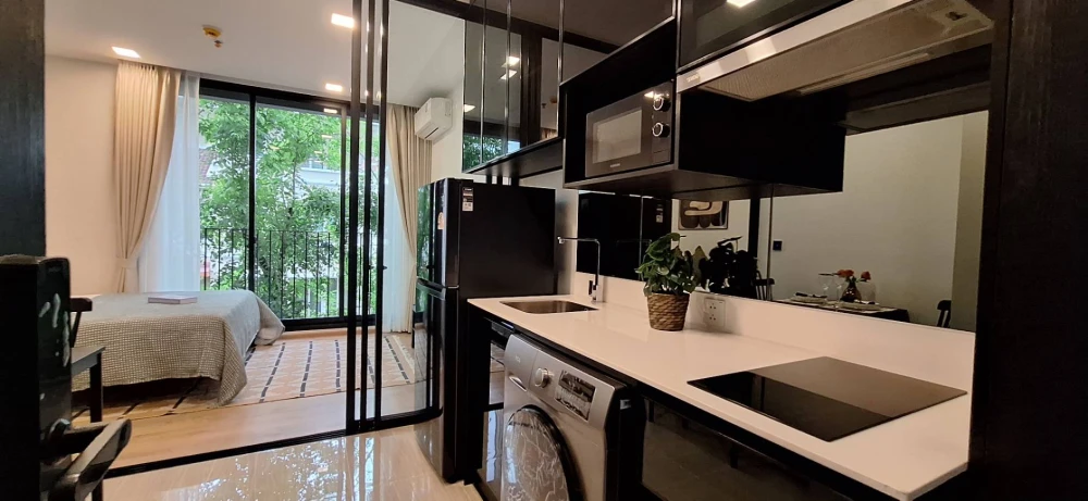 Condo for rent, Noble Around Ari, corner room with privacy, fully furnished, ready to move in. Don't miss it!