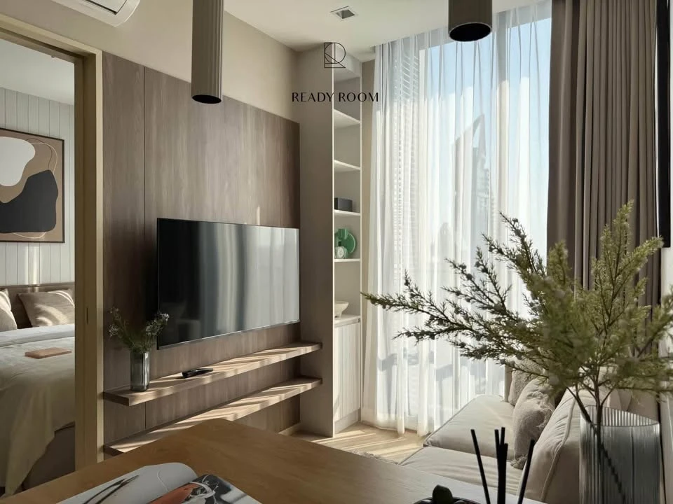 Condo for rent Noble State Sukhumvit 39, 32nd floor, Sukhumvit city view, well decorated, built-in, if you don't book, you'll miss out.