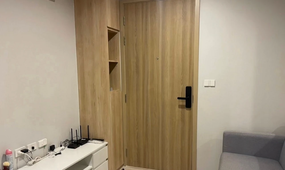 Condo for rent: Nue Connex Condo Don Mueang, ready to move in, fully furnished, with appliances. Just bring your own luggage and move in.