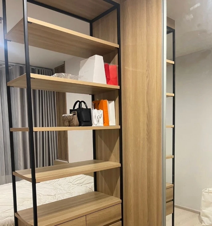 Condo for rent: Nue Connex Condo Don Mueang, ready to move in, fully furnished, with appliances. Just bring your own luggage and move in.