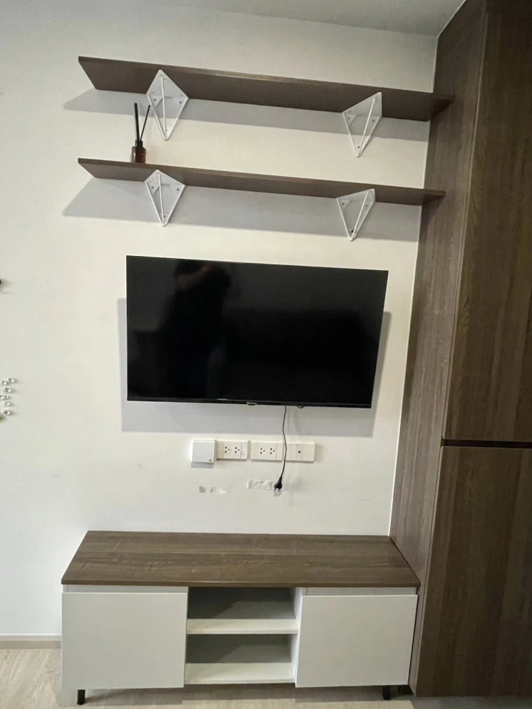 Condo for rent at Nue Cross Khukhot Station. Ready to move in, fully furnished with appliances. Book now, don't wait!