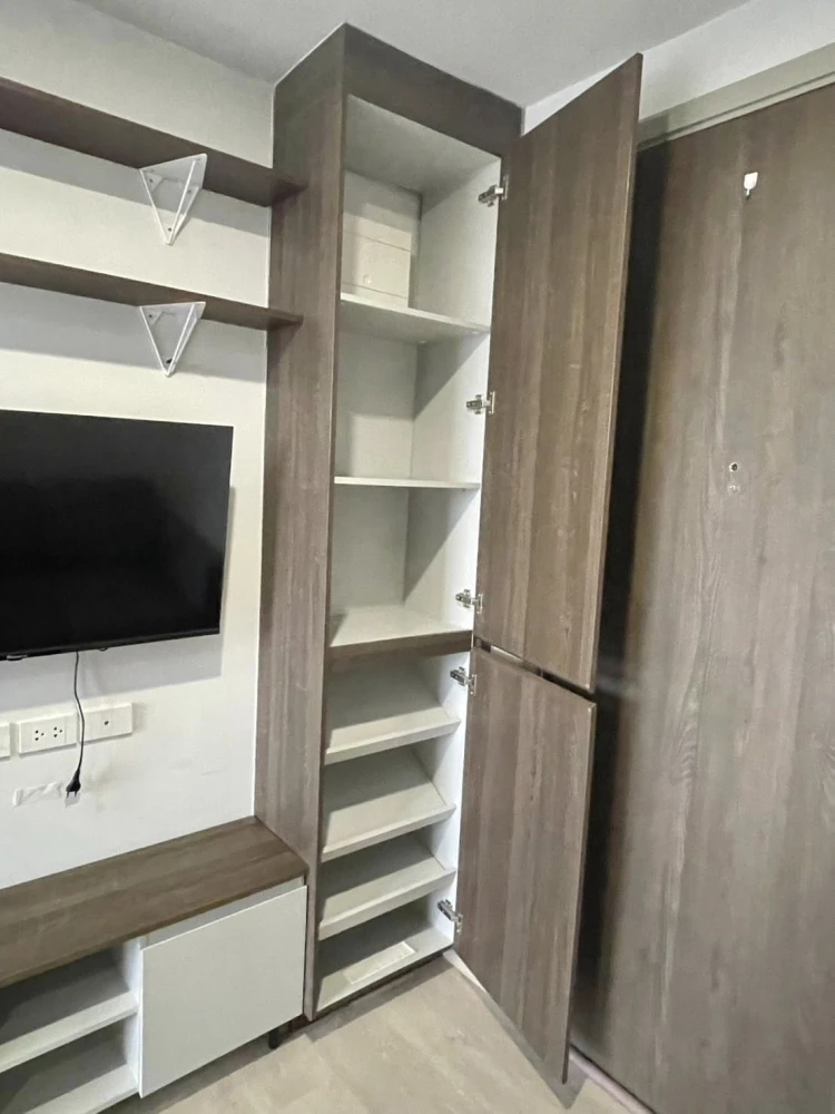 Condo for rent at Nue Cross Khukhot Station. Ready to move in, fully furnished with appliances. Book now, don't wait!