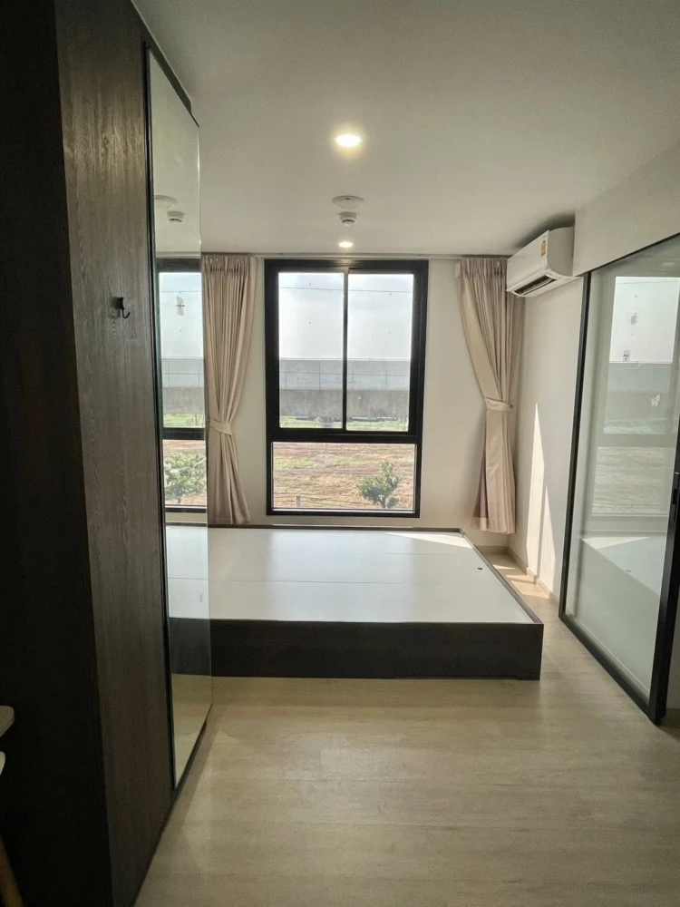 Condo for rent at Nue Cross Khukhot Station. Ready to move in, fully furnished with appliances. Book now, don't wait!