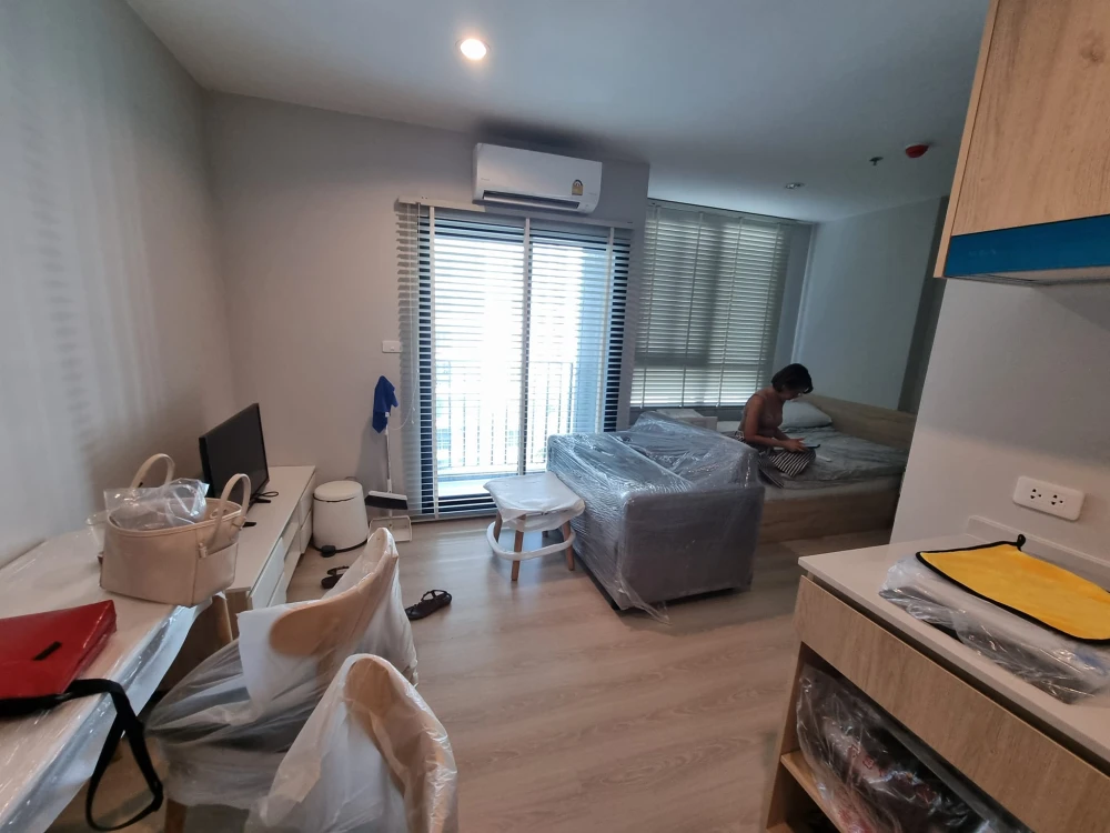 Condo for rent: Nue Noble Srinakarin Lasalle, 9th floor, unblocked view, great price, you definitely shouldn't miss it.