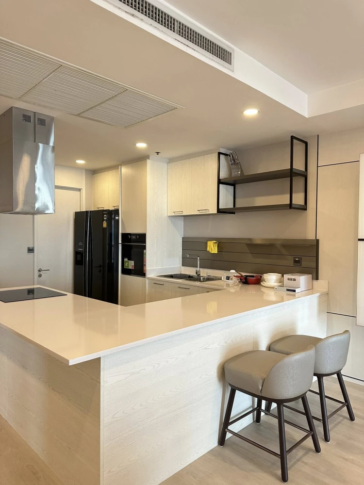 Condo for rent, Nusasiri Grand, large room, comfortable living, lots of usable space, fully furnished, appliances included. Come reserve now, don't mi