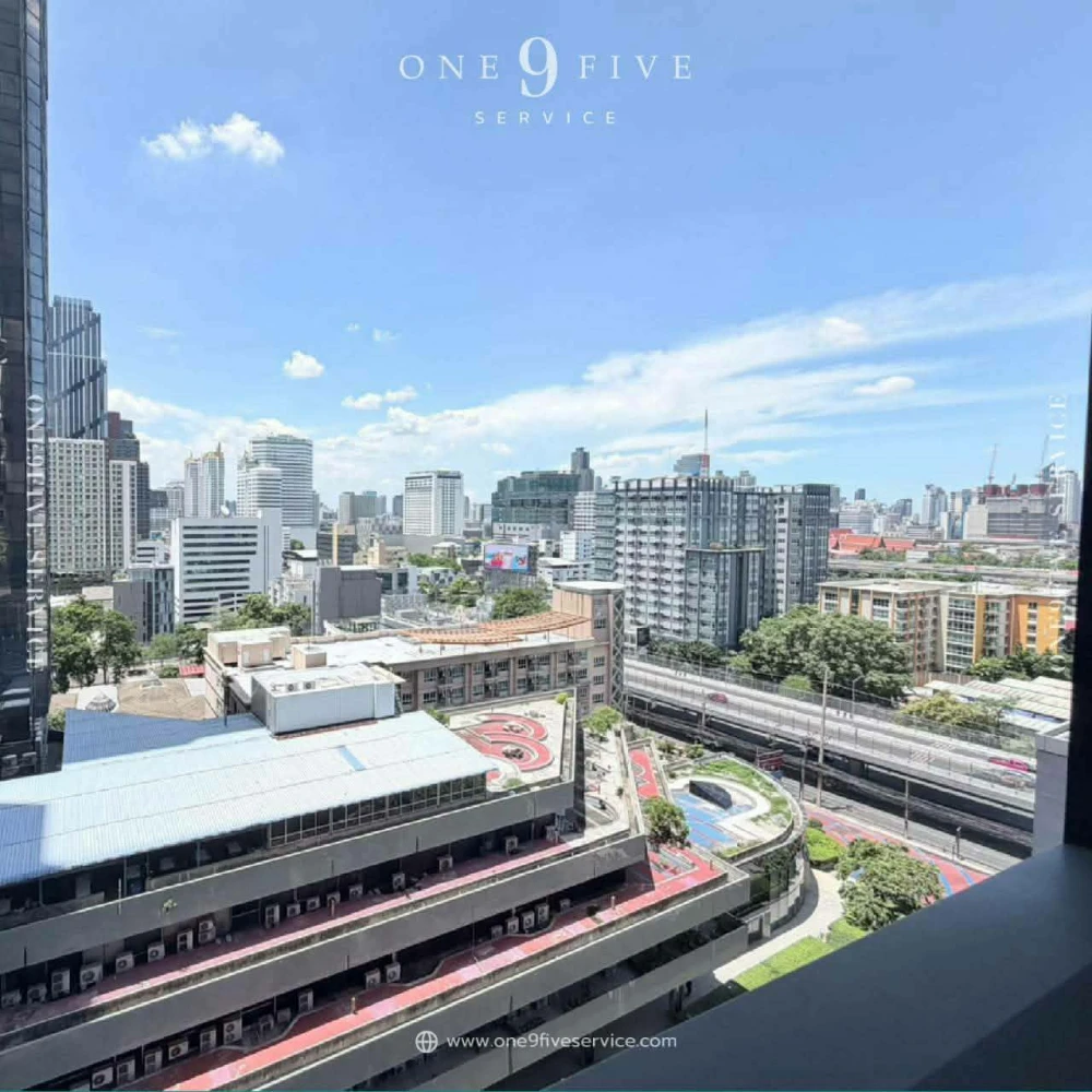 Condo for rent, One 9 Five Asoke-Rama 9, rooms ready to move in. separated into proportions Clearly divided into zones. Good price. Book now.