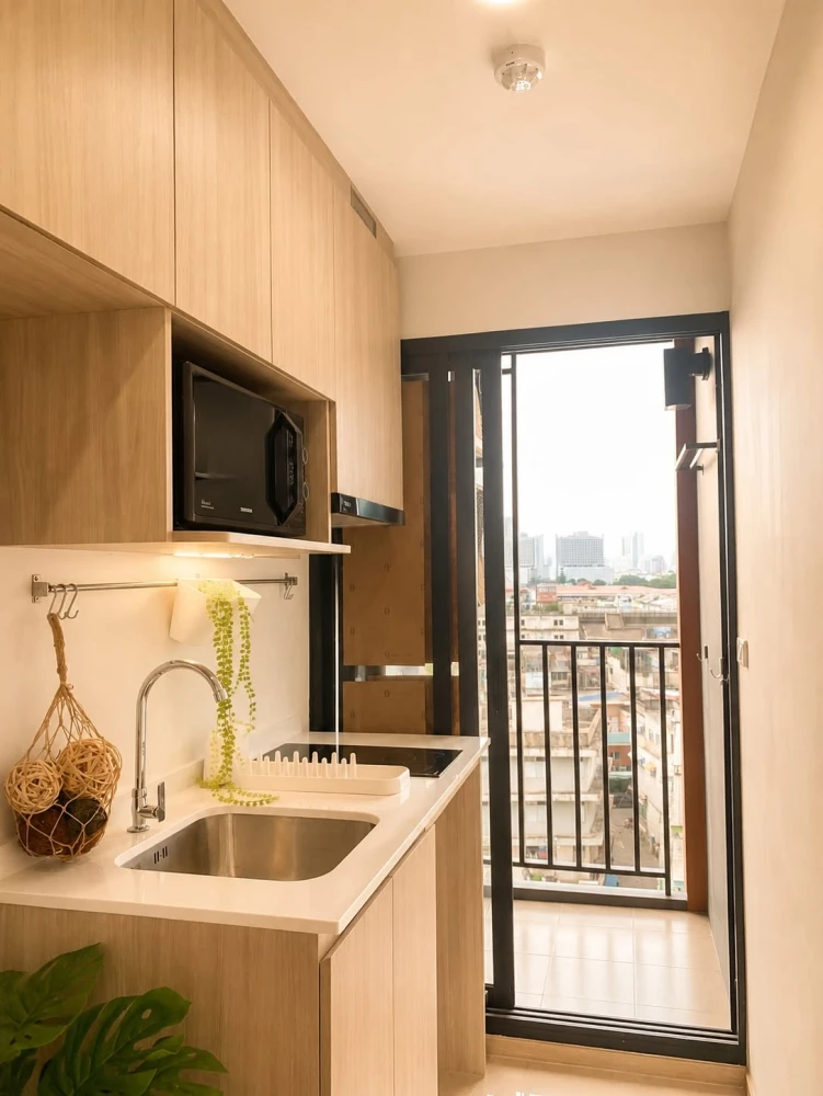 Condo for rent: Origin Play Bangkhunnon Triple Station. Fully furnished and ready to move in. Complete amenities. Book now!