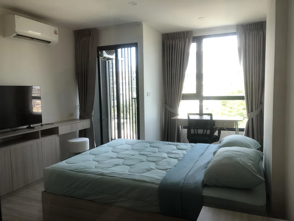 Condo for rent at Origin Play Sri Udom Station. Ready to move in, fully furnished. Book now, don't miss out!