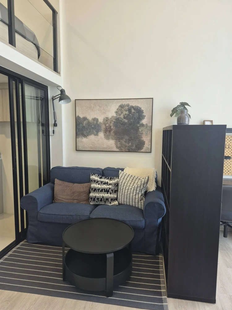 Condo for rent: Origin Plug & Play E22 Station, fully furnished, 21st floor, great view, high ceilings, bright and airy. Book now!