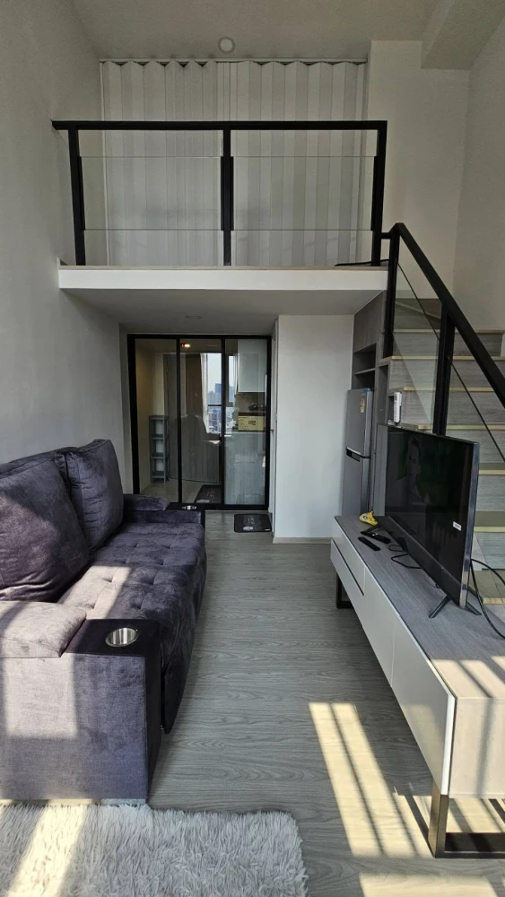 Condo for rent Origin Plug & Play Ramkhamheang Triple Station, ready to move in, complete here, hurry and move in