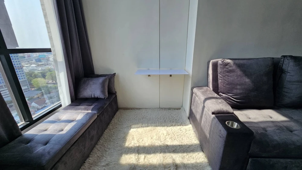Condo for rent Origin Plug & Play Ramkhamheang Triple Station, ready to move in, complete here, hurry and move in