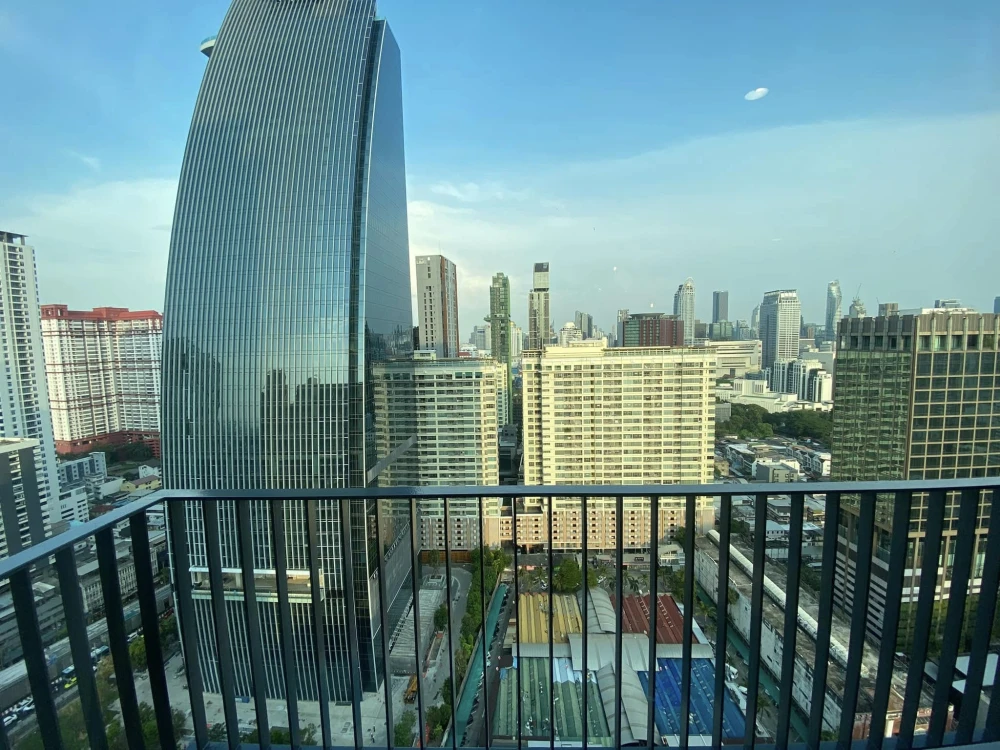 ให้เช่าคอนโด Pyne by Sansiri ห้องกว้างขวาง พื้นที่ใช้สอยเยอะ ชั้น 28 ได้วิวสูง รีบจองเลย