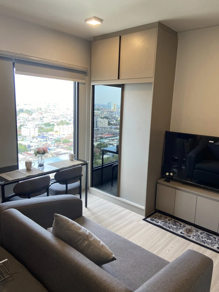 Condo for rent: Quintara MHy'Den Pho Nimit, studio room, 18th floor, fully furnished. Just bring your suitcase and move in.