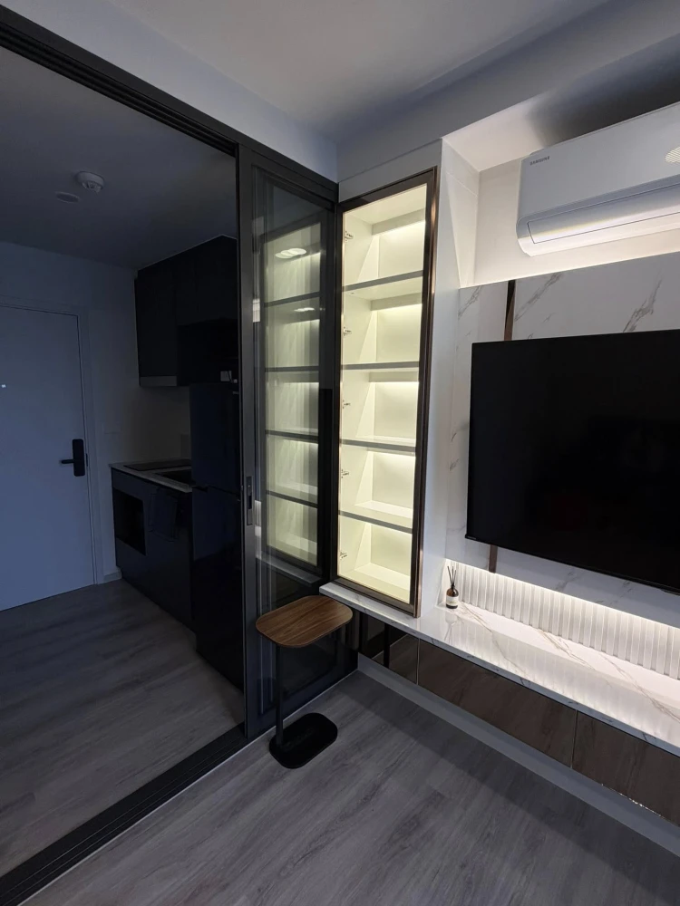 Condo for rent: QUINTARA MHy’GEN RATCHADA - HUAI KHWANG. Ready to move in, high-quality built-in furniture. Book now, don't miss out!