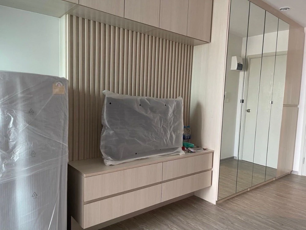 Condo for rent at REACH Phahonyothin 52, separate rooms, perfectly divided into zones, complete here, come and reserve now.