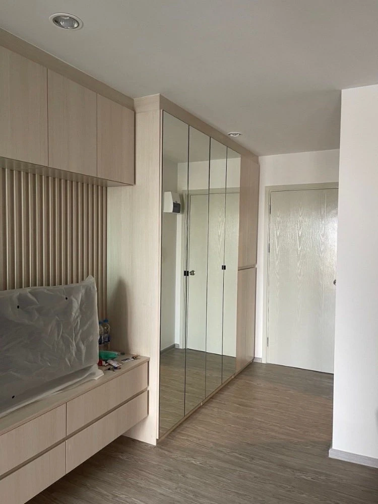 Condo for rent at REACH Phahonyothin 52, separate rooms, perfectly divided into zones, complete here, come and reserve now.