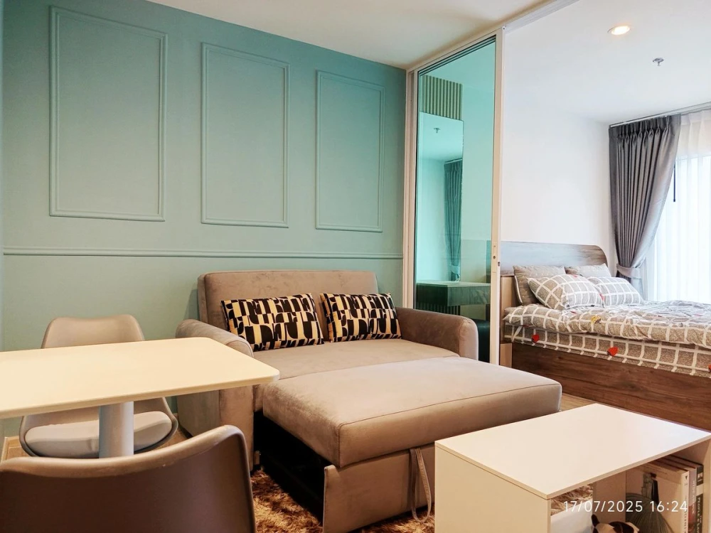 Condo for rent at Regent Home Bangna. Features a well-partitioned layout with clearly defined zones. Great value—book yours today!