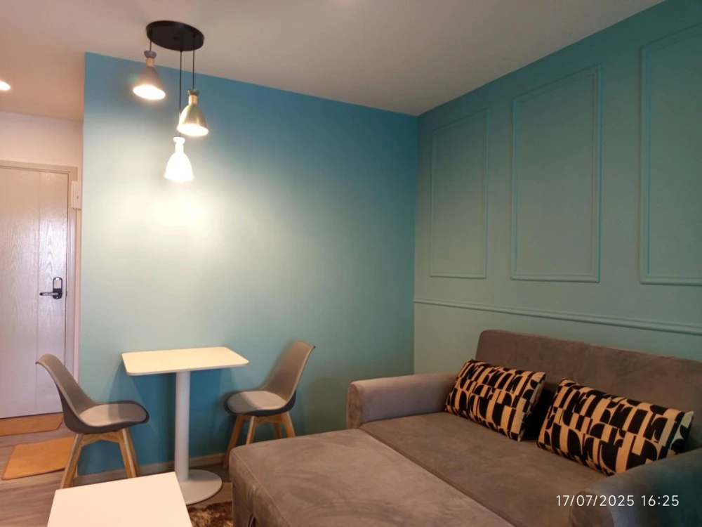 Condo for rent at Regent Home Bangna. Features a well-partitioned layout with clearly defined zones. Great value—book yours today!