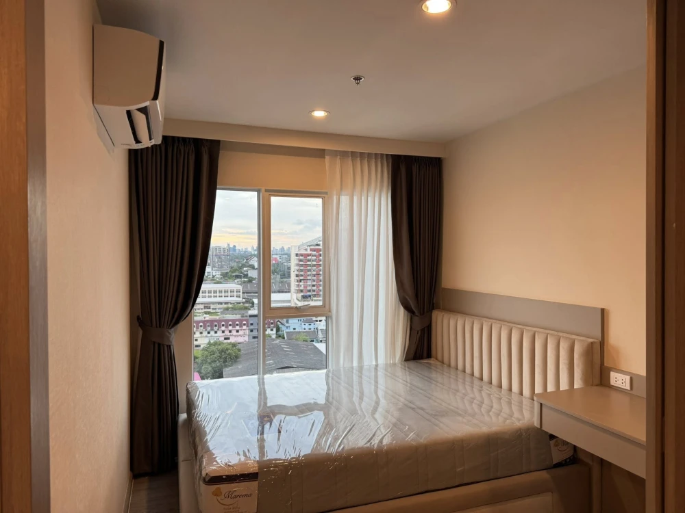 ให้เช่าคอนโด Regent Home Bangna ห้องน่าอยู่ เฟอร์ เครื่องใช้ไฟฟ้าครบ มาแต่ตัวเข้าออยู่ได้เลย อย่าพลาด