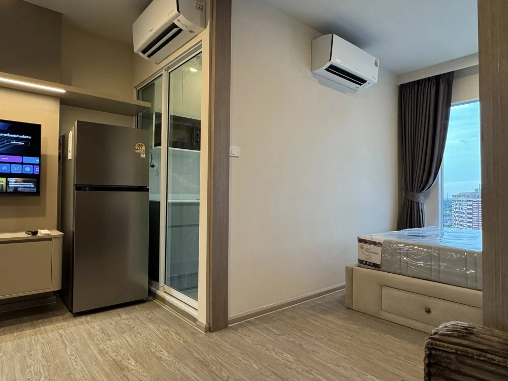 ให้เช่าคอนโด Regent Home Bangna ห้องน่าอยู่ เฟอร์ เครื่องใช้ไฟฟ้าครบ มาแต่ตัวเข้าออยู่ได้เลย อย่าพลาด