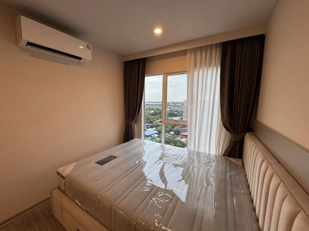 ให้เช่าคอนโด Regent Home Bangna ห้องน่าอยู่ เฟอร์ เครื่องใช้ไฟฟ้าครบ มาแต่ตัวเข้าออยู่ได้เลย อย่าพลาด