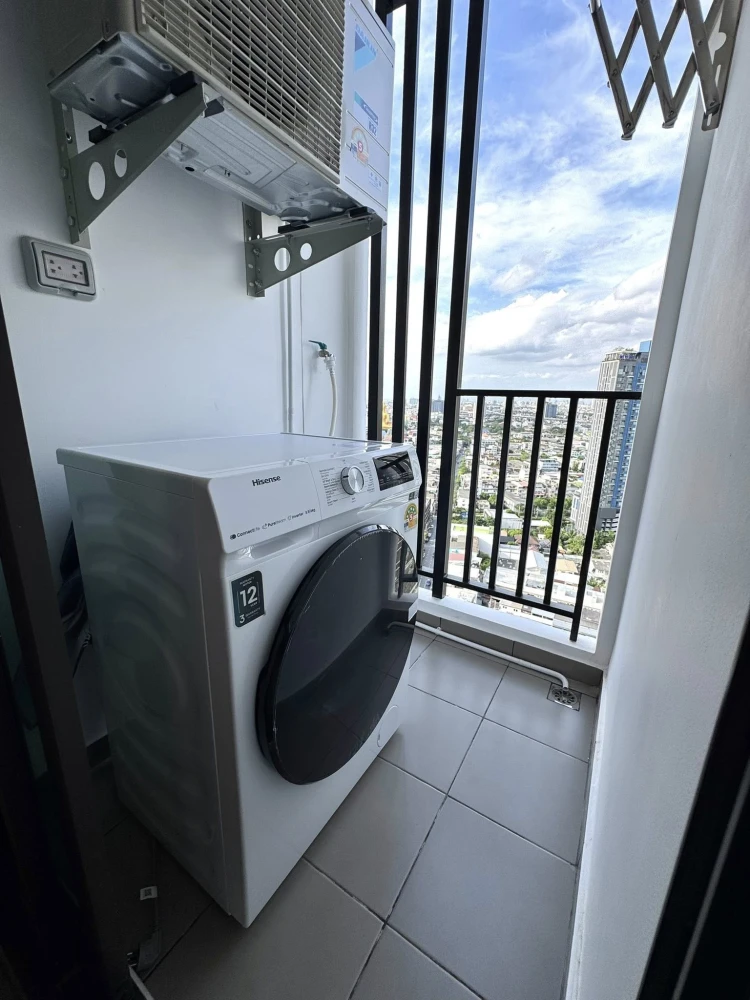 Condo for rent, Regent Home Wutthakat, corner room, north facing, fully furnished, ready to move in, complete amenities, reserve now.