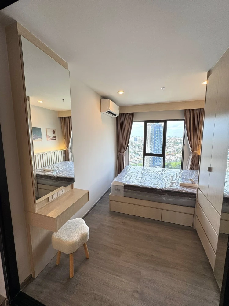 Condo for rent, Regent Home Wutthakat, corner room, north facing, fully furnished, ready to move in, complete amenities, reserve now.