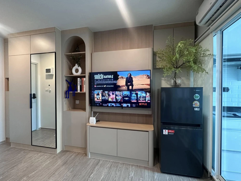 ให้เช่าคอนโด REGENT HOME บางนา ห้องแต่งน่าอยู่ กั้นแยกอย่างดี ราคาคุ้ม จองเลย อย่ารอช้า