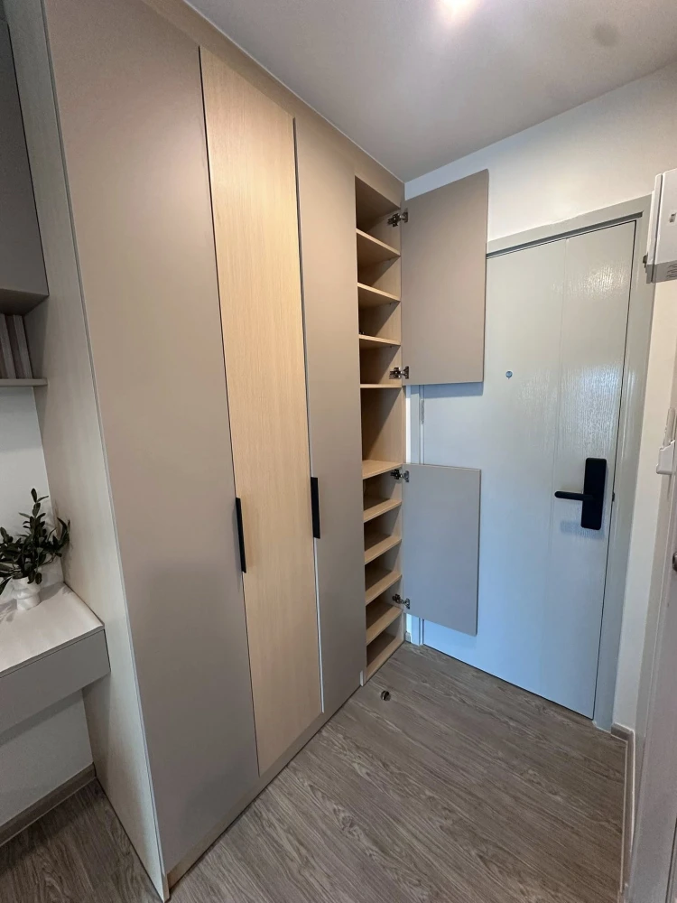 Condo for rent: Regent Home Bangna, fully furnished, ready to move in, complete with furniture and appliances, just bring your bags and move in.