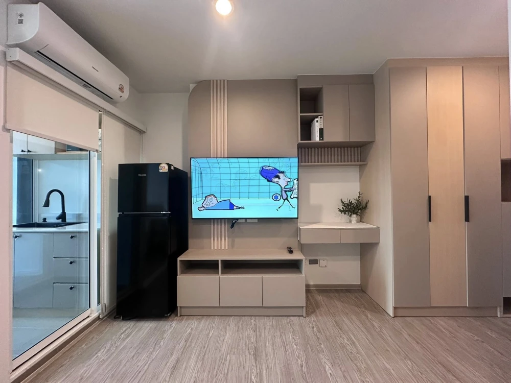 Condo for rent: Regent Home Bangna, fully furnished, ready to move in, complete with furniture and appliances, just bring your bags and move in.