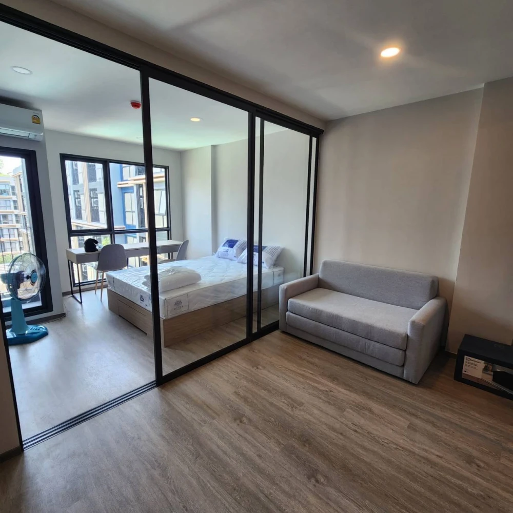Condo for rent at Salaya One Residence. Nice unit, fully furnished with appliances. Just bring your suitcase and move in! Don't wait!