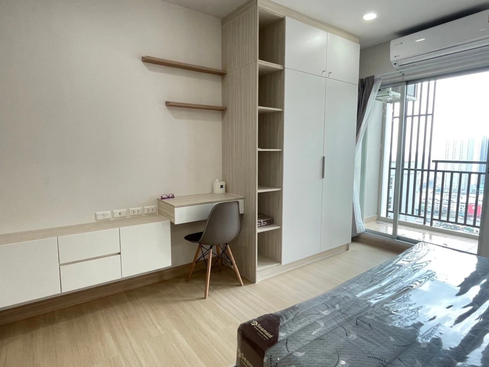 Condo for rent: Supalai Veranda Phasi Charoen Station. Fully furnished and equipped with appliances. Just bring your personal belongings and move in!