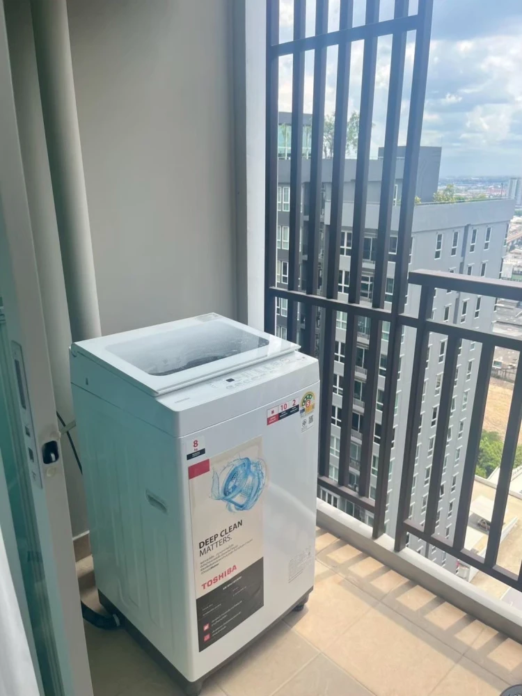 Condo for rent: Supalai Veranda Phasi Charoen Station. Fully furnished and equipped with appliances. Just bring your personal belongings and move in!